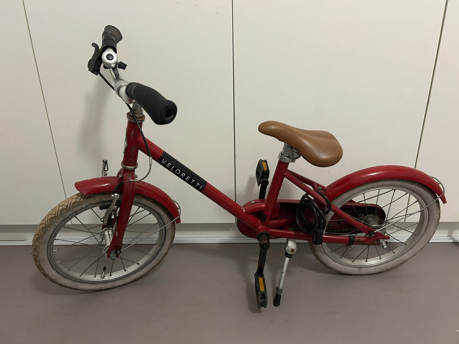 Veloretti fietsje 16 inch, Ophalen, Zo goed als nieuw, 16 tot 20 inch