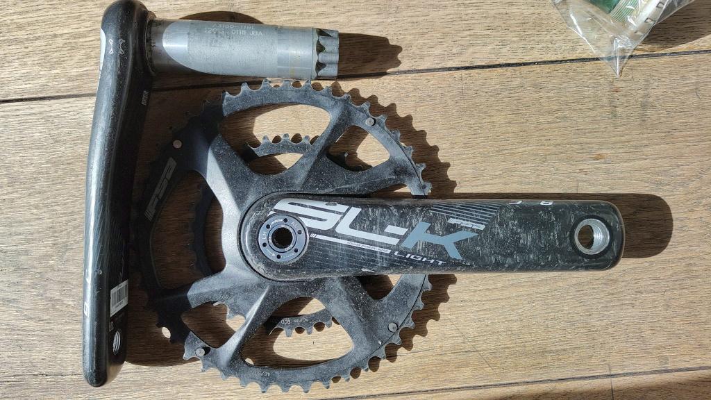 FSA SL-K Crankset Supercompact, Fietsen en Brommers, Fietsonderdelen, Ophalen of Verzenden, Gebruikt, Crankstel of Pedalen, FSA