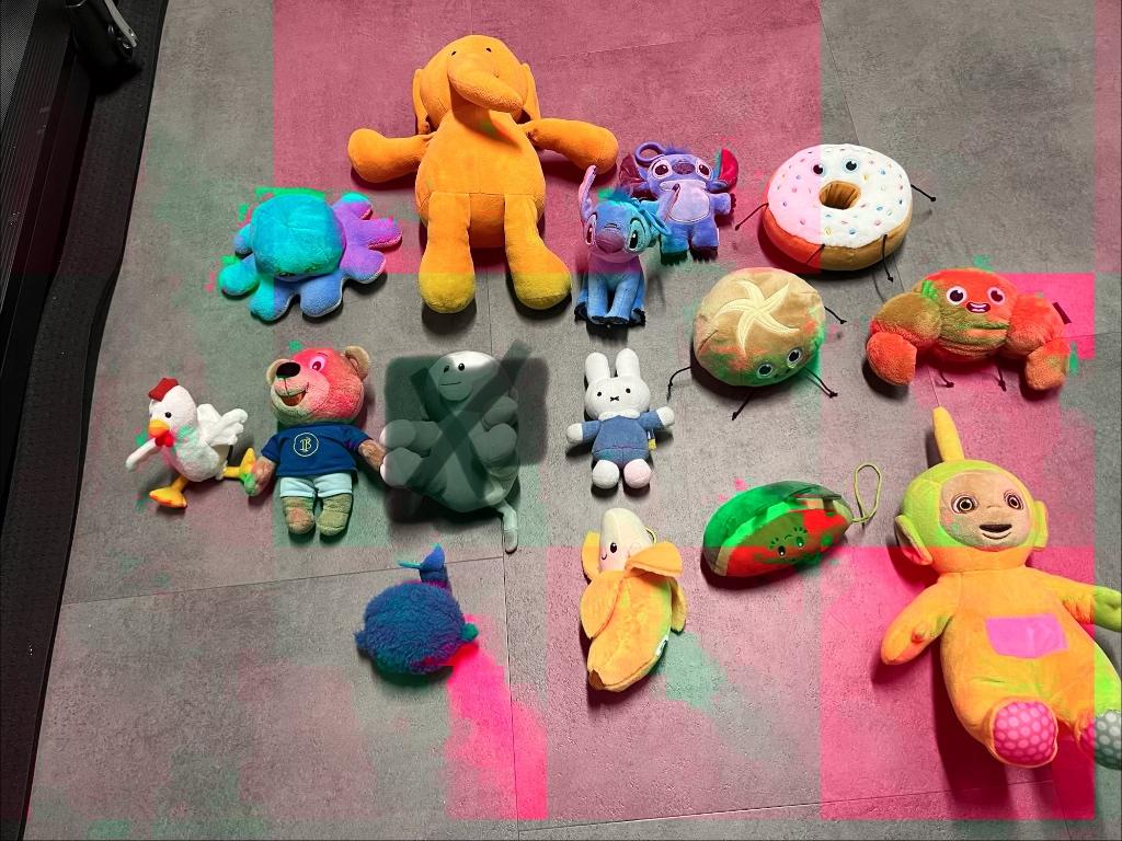Groot pakket knuffels in nieuwstaat, Overige karakters, Ophalen of Verzenden, Zo goed als nieuw, Overige typen