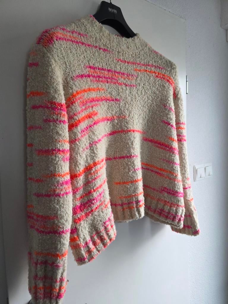 Kleurrijke trui met neon accenten - Zo goed als nieuw, Overige kleuren, Maat 46/48 (XL) of groter, Ophalen of Verzenden, Zo goed als nieuw