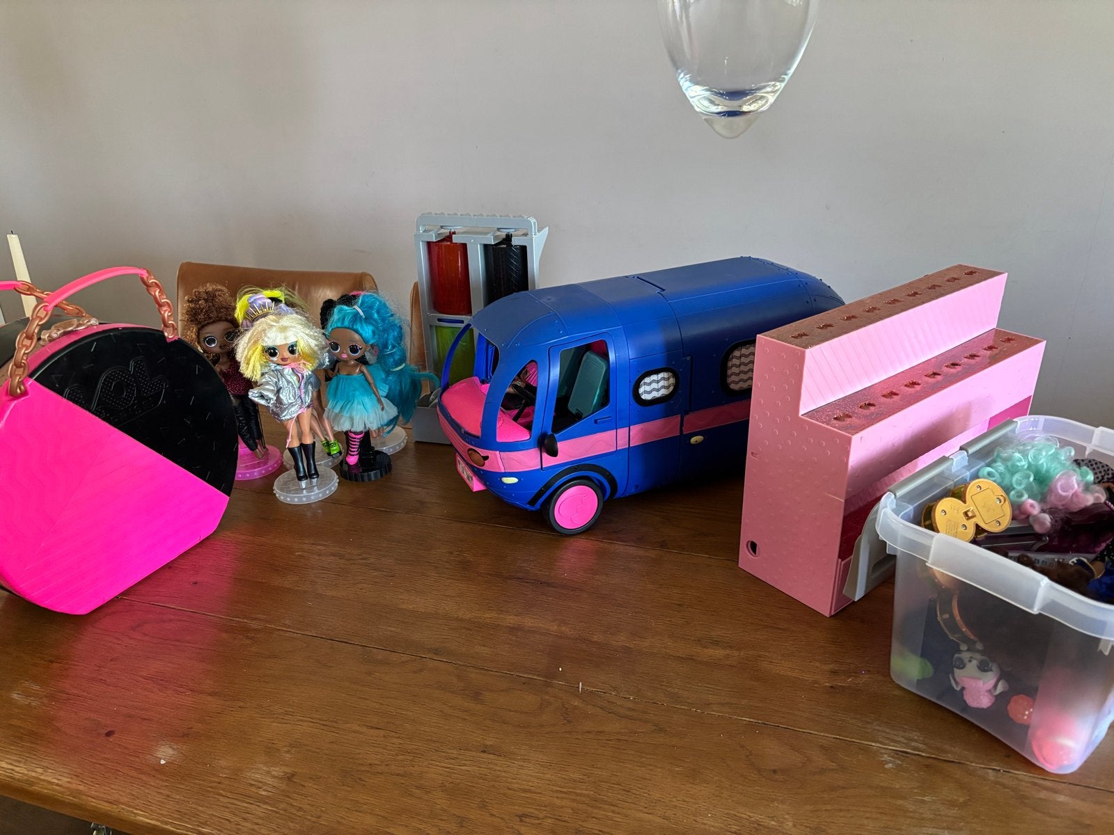 Grote L.O.L. Surprise! Poppen & Camper & Kapsalon Speelset, Ophalen, Gebruikt, Overige typen