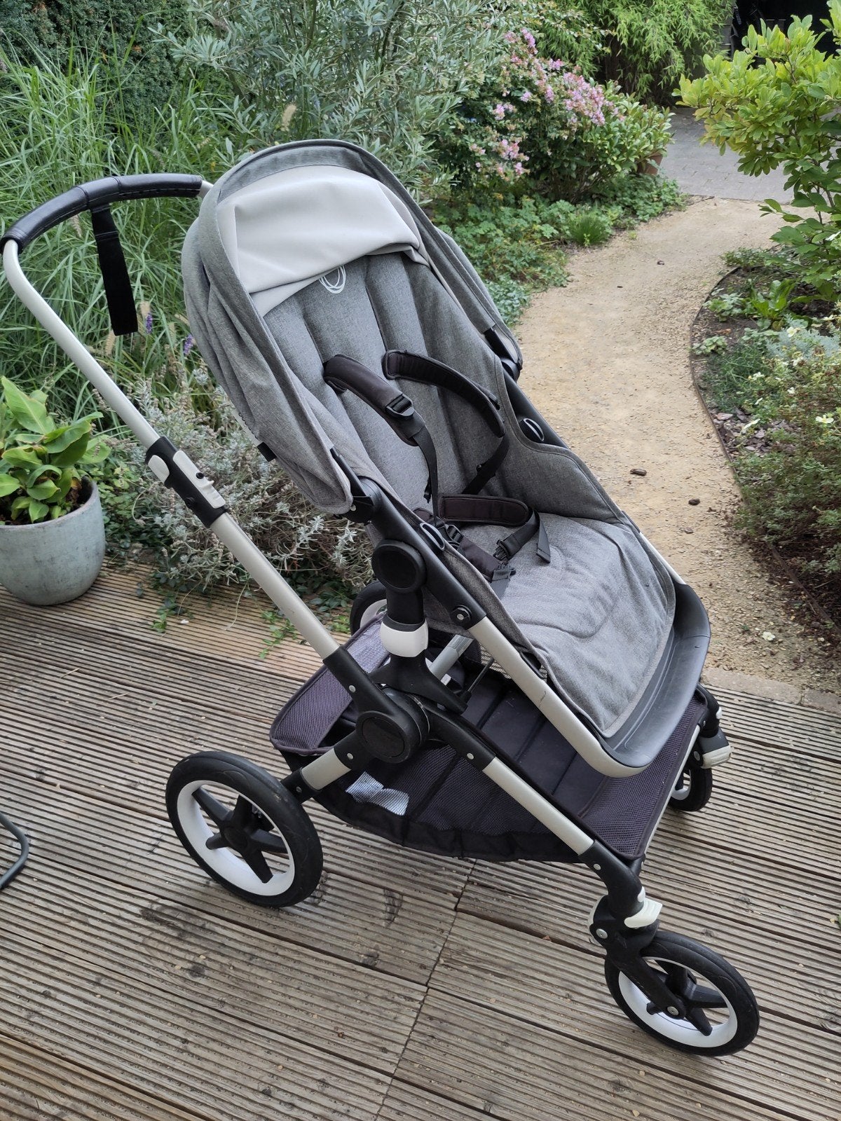 Bugaboo Fox complete met reiswieg en accessoires, Ophalen, Gebruikt, Bugaboo, Met reiswieg