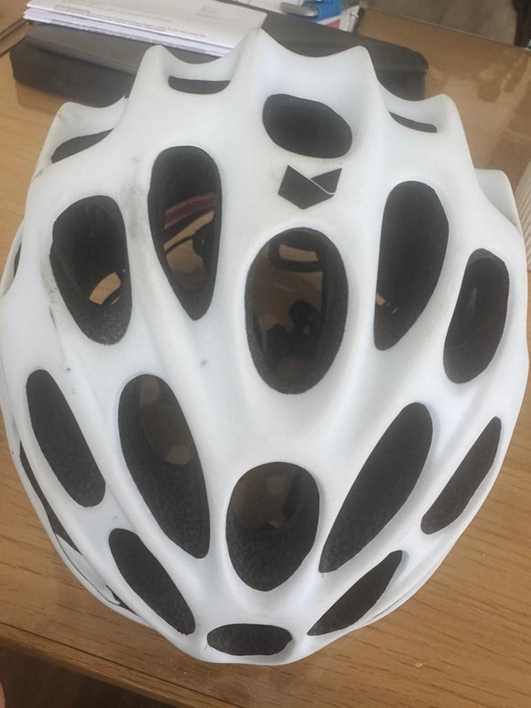 Catlike Mixino fietshelm wit maat L (58-60 cm) – lichtgewich, Ophalen of Verzenden, Zo goed als nieuw, L, Heer of Dame