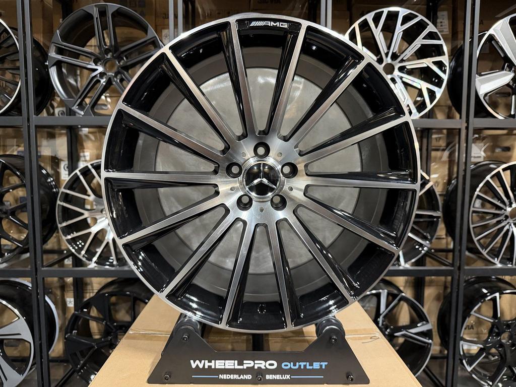 21'' Mercedes AMG Look velgen C E S CLA GLC GLE KLASSE NIEUW, Gebruikt, Velg(en), -, -