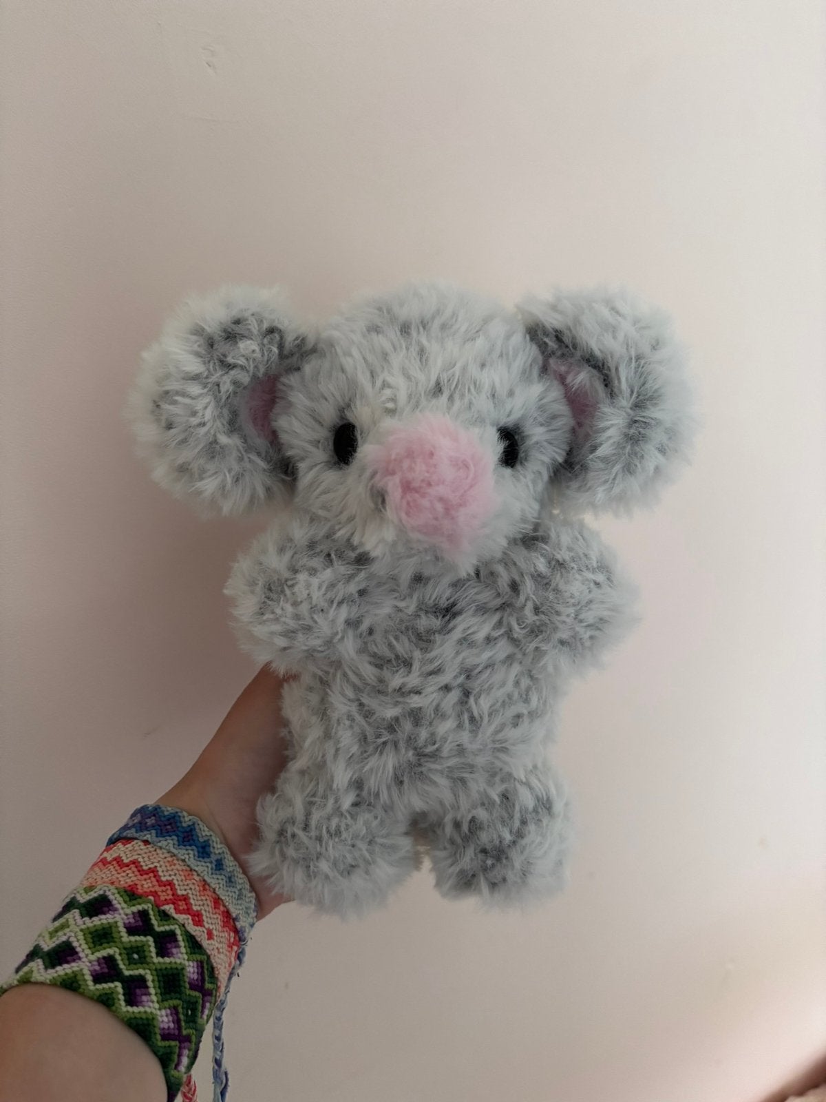 Fluffy muis knuffel, Verzenden, Zo goed als nieuw, Overige typen
