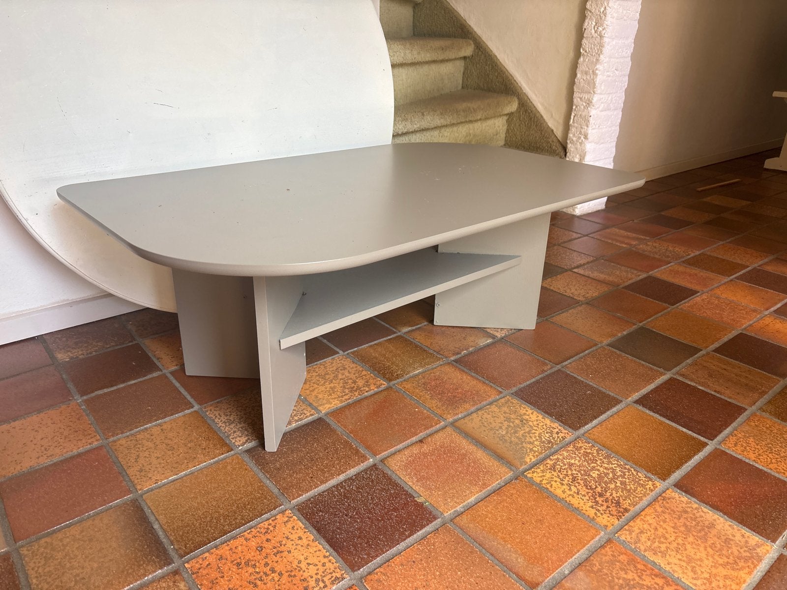 Gratis salontafel met unieke vorm - ophalen 29/8, 9 - 10 uur, Ophalen, Overige materialen, Gebruikt, 100 tot 150 cm