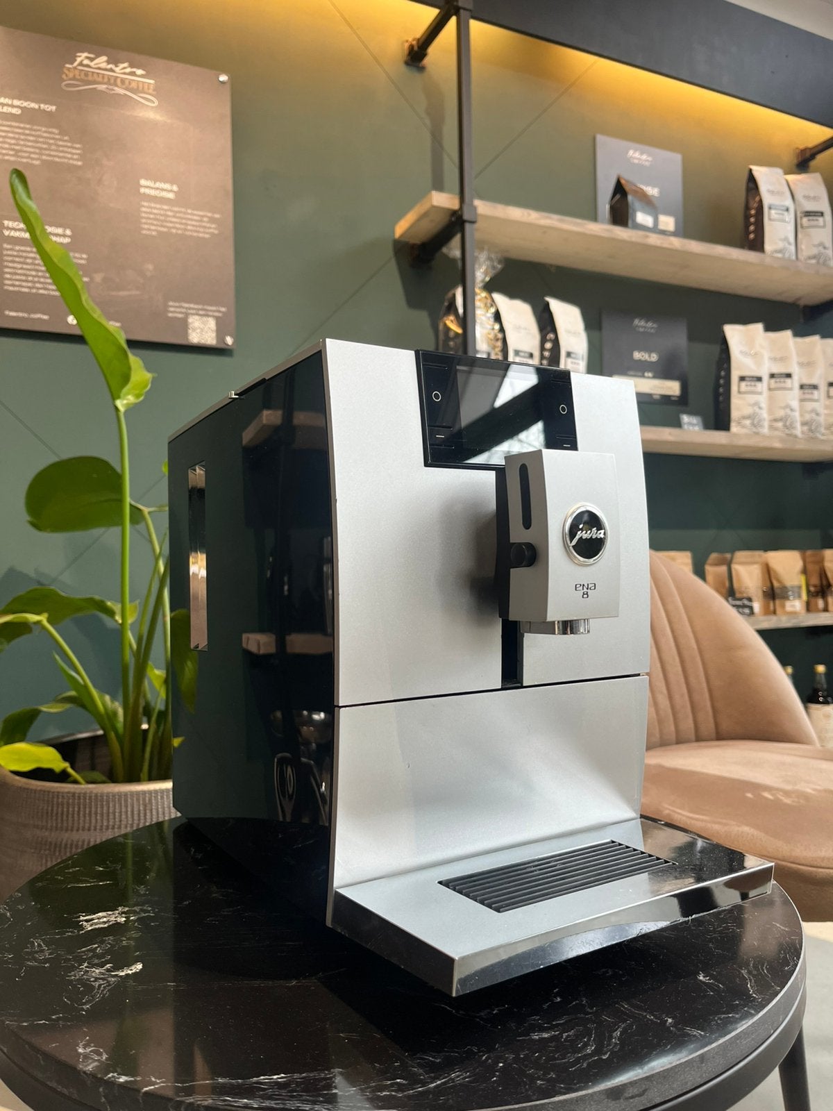 Jura Ena 8 - Refurbished - Garantie, Witgoed en Apparatuur, Koffiezetapparaten, Jura, 10 kopjes of meer, Jura, Afneembaar waterreservoir