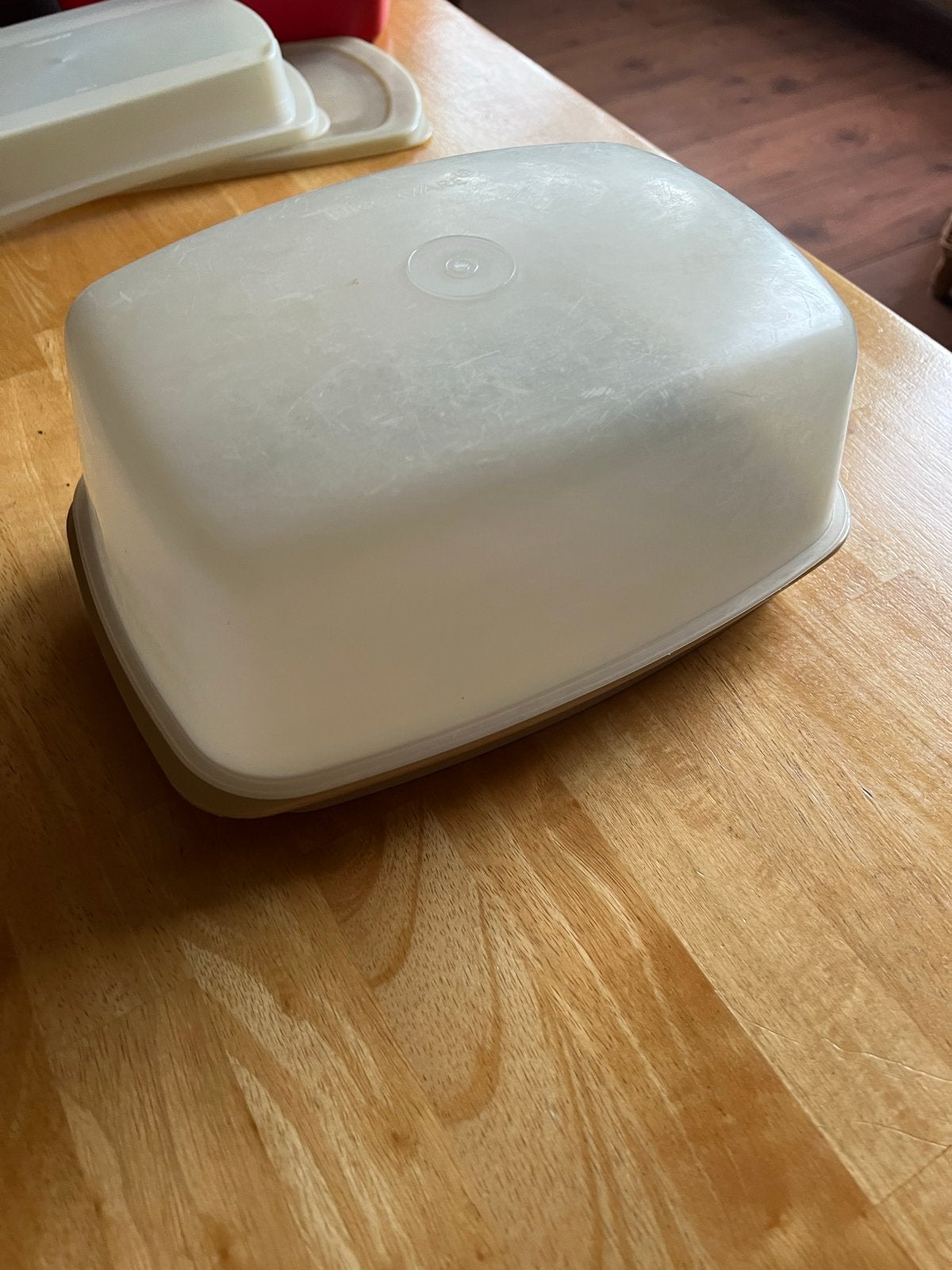 Tupperware ontdooibak met deksel, Schaal, Ophalen of Verzenden, Zo goed als nieuw, BPA-vrij