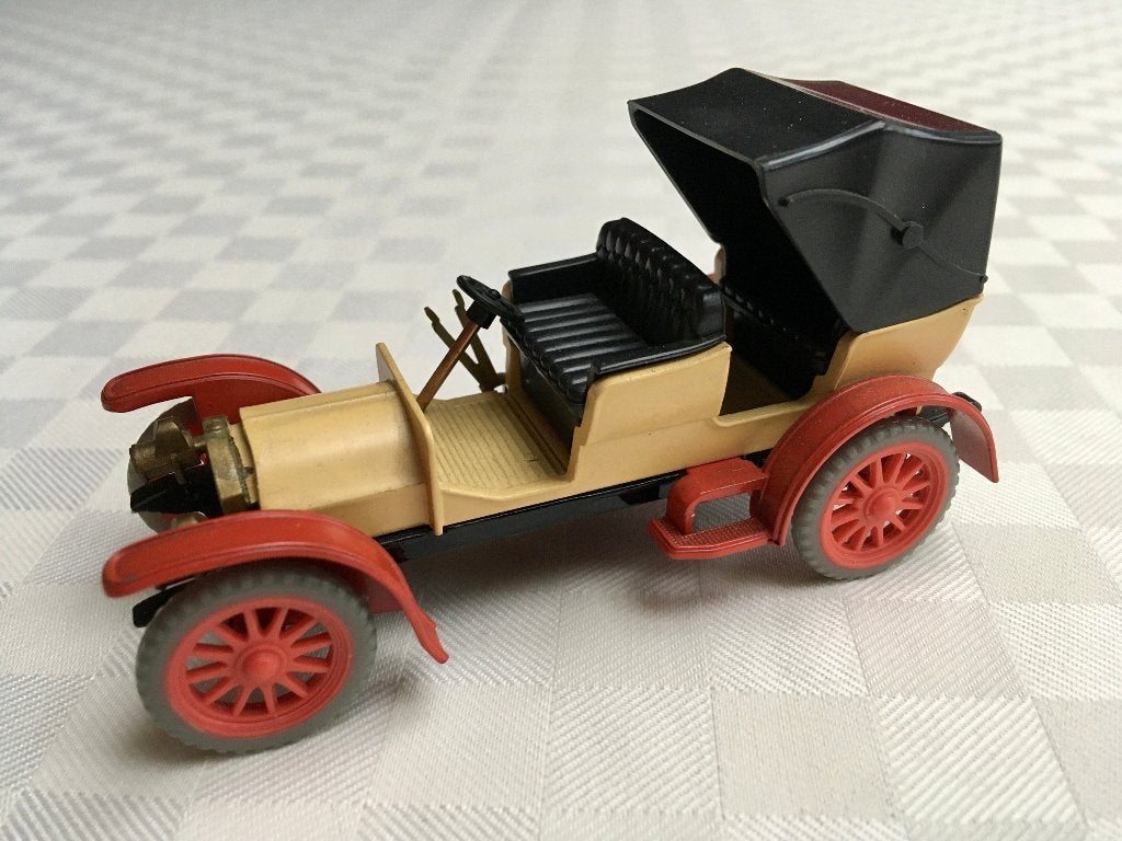 Miniatuurauto / oldtimer 'Mercedes Simplex' uit 1901 (Ziss), Ophalen of Verzenden, Zo goed als nieuw, Auto, Overige merken