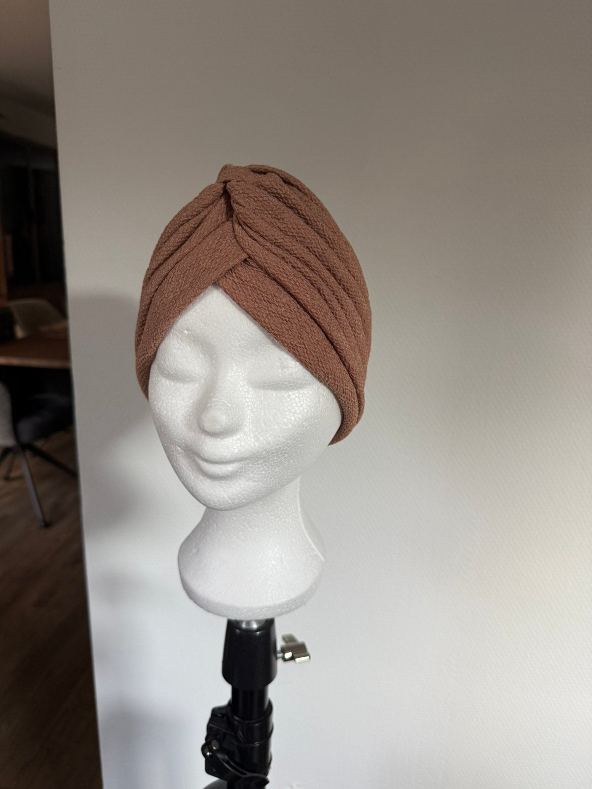 Alopecia, chemo, kaal mutsje bruin, Ophalen of Verzenden, Nieuw, One size fits all
