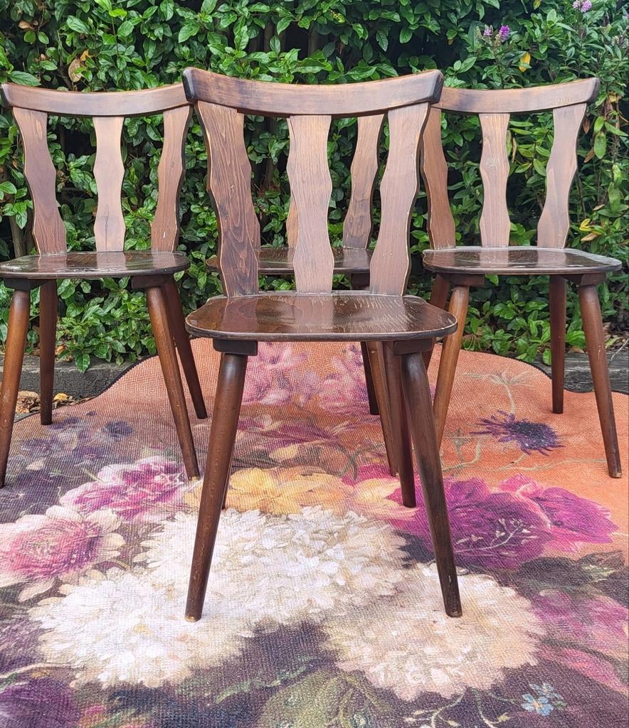 Vintage/Spaanse/Cafe/Stoelen/Stoel, Ophalen of Verzenden