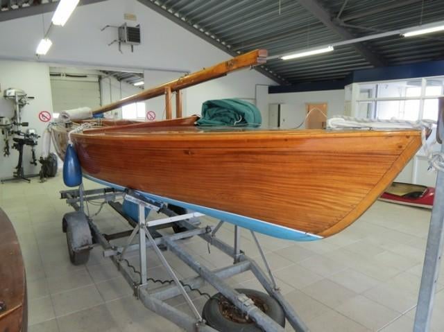 zeilboot Vrijheid (vaste kiel) plus trailer, Watersport en Boten, Open zeilboten, Gebruikt, Overige brandstoffen, Ophalen