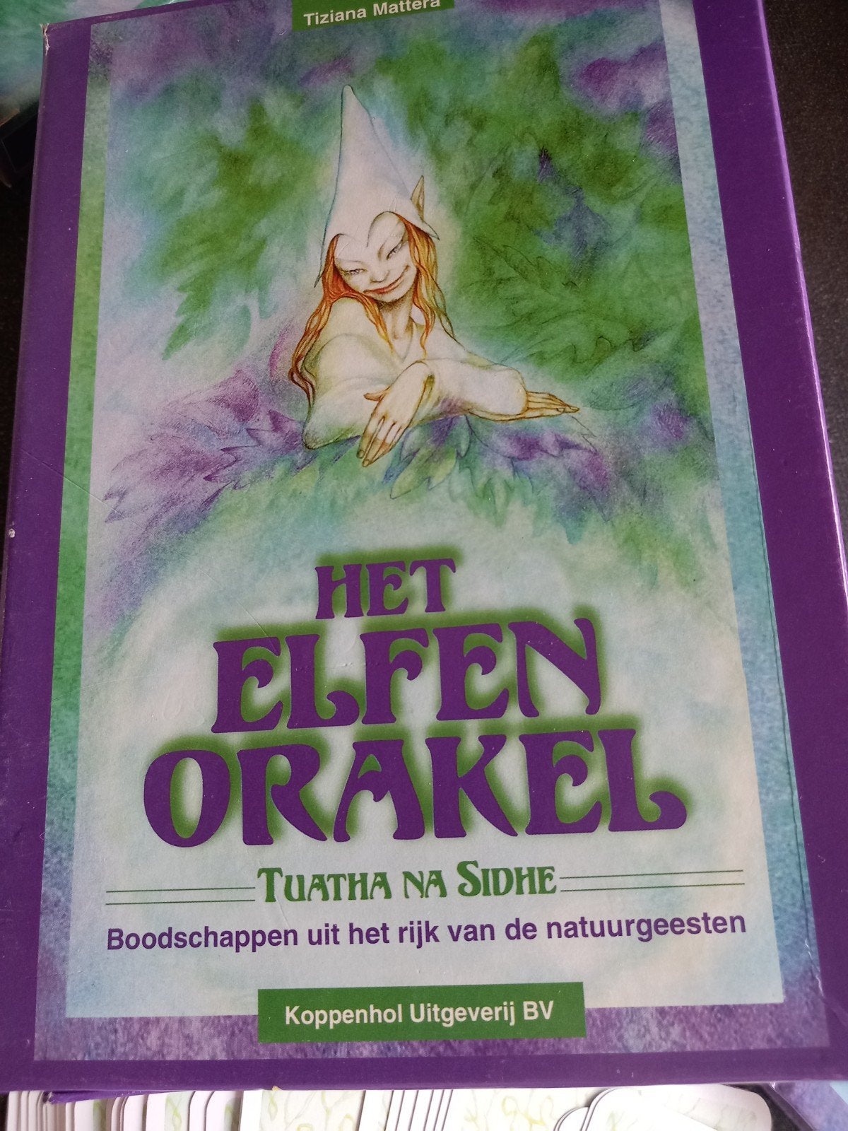 Tarot Kaarten .🧚‍♂️.🔮..Het Elfen Orakel, Ophalen, Gebruikt