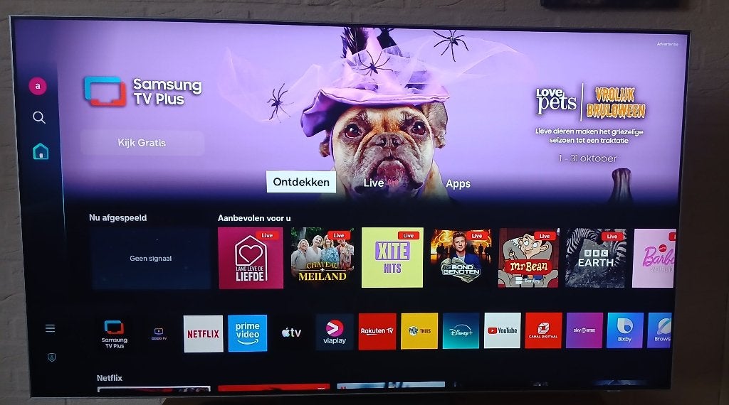 samsung 55" Neo QLED 4K Smart TV 55QN85A (2021), Audio, Tv en Foto, Ophalen, QLED, 50 Hz, Zo goed als nieuw
