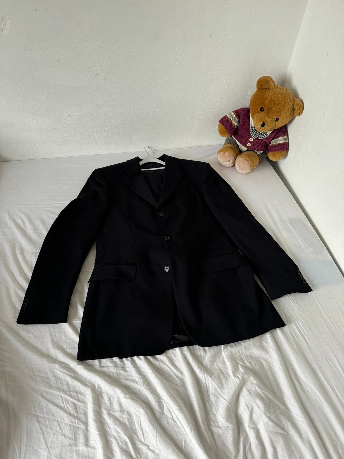 Nieuw tweedelig Hugo Boss pak, Ophalen of Verzenden, Zo goed als nieuw, Maat 52/54 (L), Zwart