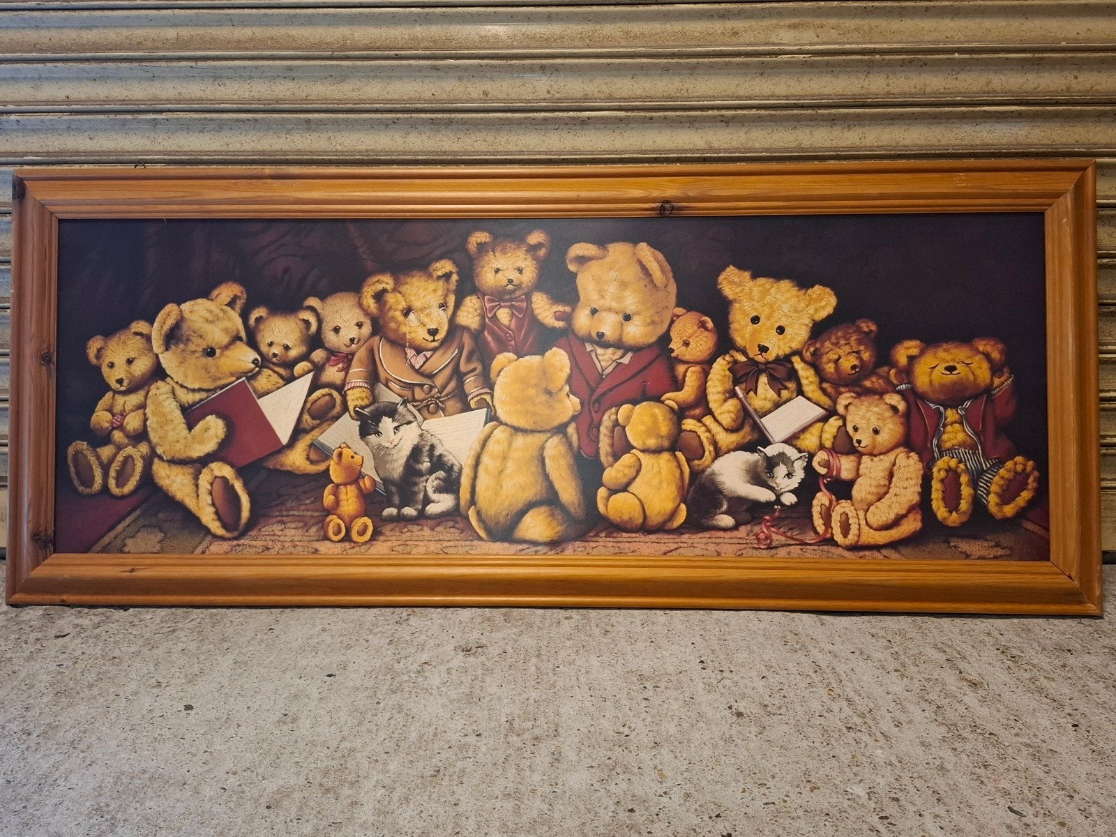 Langwerpig beren schilderij, Ophalen, 50 – 75, 125 cm of meer, Zo goed als nieuw
