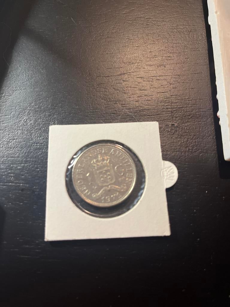 1 Gulden Nederlandse Antillen 1971 Juliana, Postzegels en Munten, Postzegels | Nederlandse Antillen en Aruba, Ophalen of Verzenden