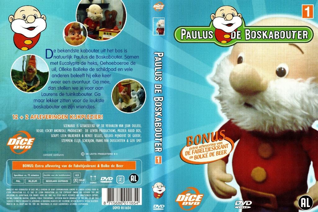 Paulus de boskabouter 1, Alle leeftijden, Ophalen of Verzenden, Zo goed als nieuw