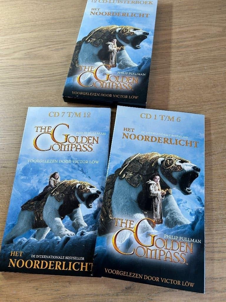 Luisterboek The Golden Compass het Noorderlicht, Ophalen of Verzenden, Cd