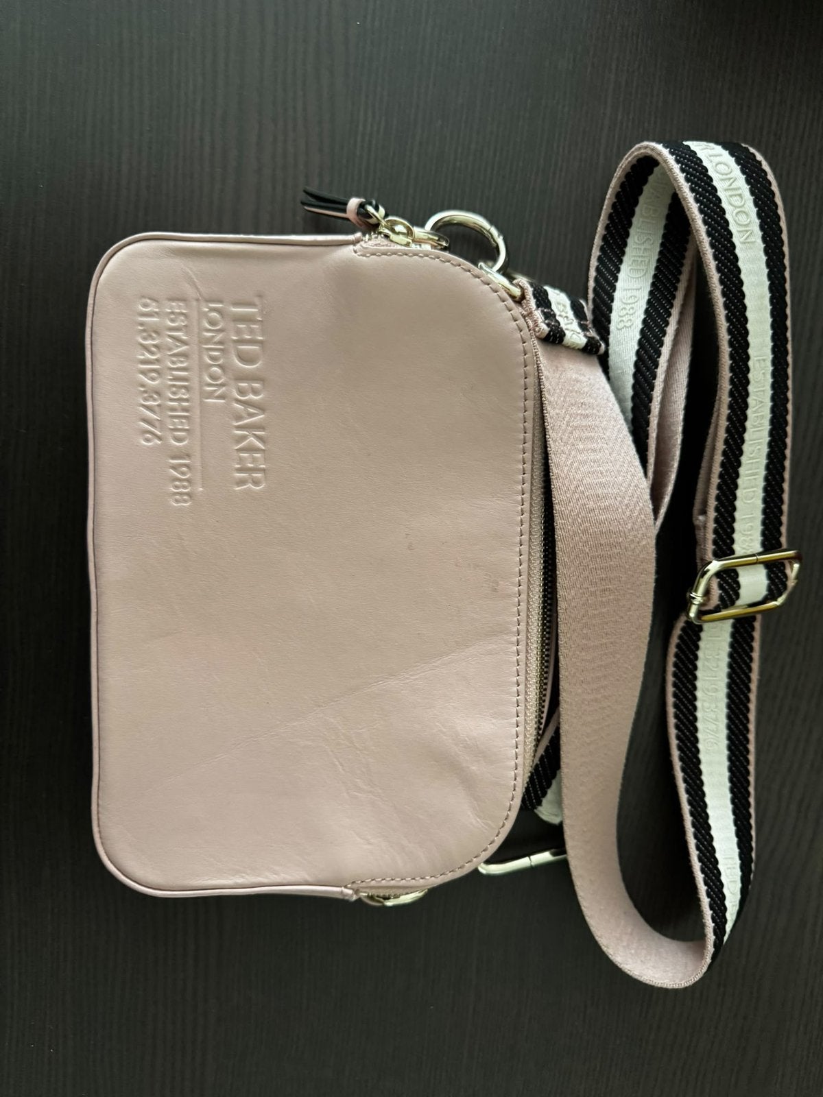 Ted Baker London roze crossbody schoudertas, Ophalen, Gebruikt, Roze