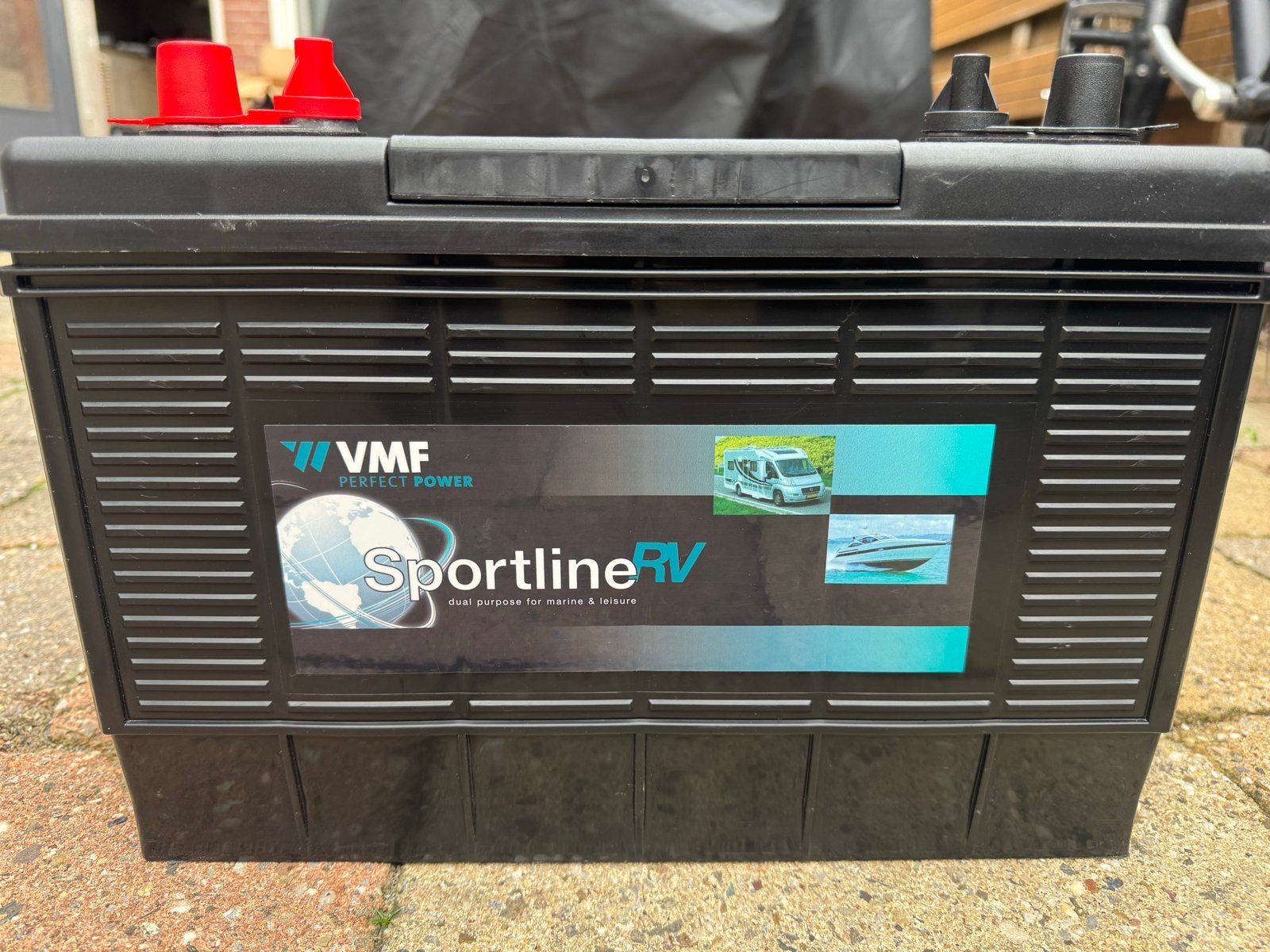 VMF Sportline RV 12V 105Ah accu - Dual Purpose, Nieuw, Universele onderdelen