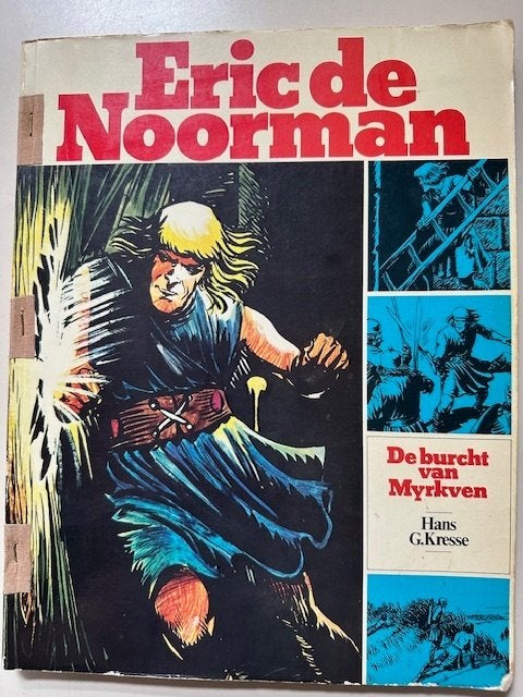 Oud Stripboek: Eric de Noorman. De burcht van Mykven (B55), Eén stripboek, Ophalen of Verzenden, Zo goed als nieuw, HANS G. KRESSE