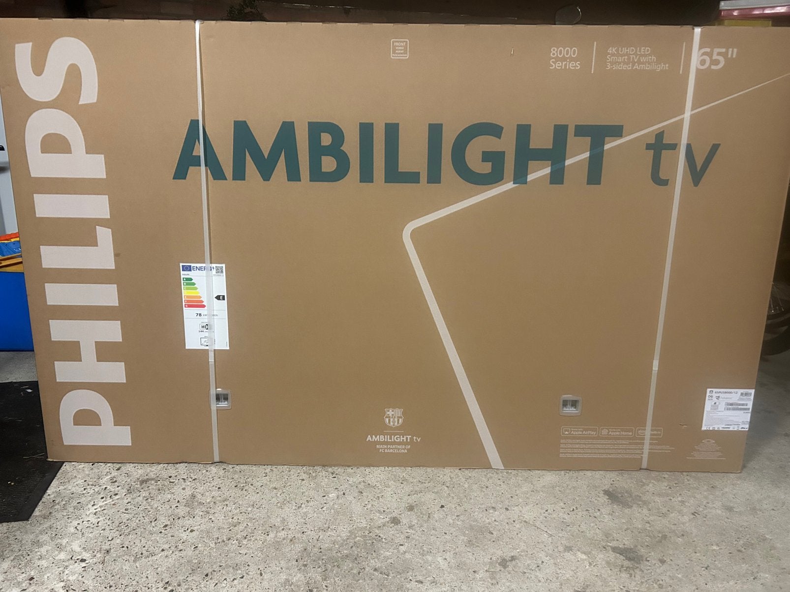 PHILIPS 65PUS8000/12 - Ultra HD 4K - Led-tv - 65 inch - 2025, Audio, Tv en Foto, Televisies, Philips, LED, Nieuw, Ophalen of Verzenden