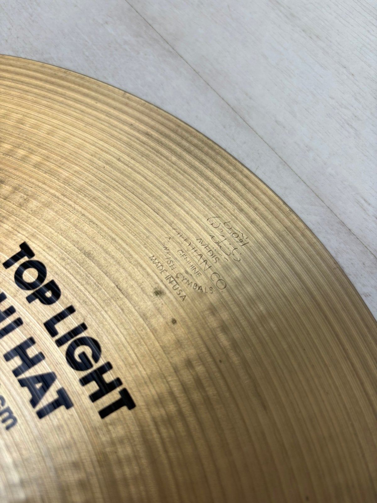 Zildjian Avedis Light HH (1993), Muziek en Instrumenten, Ophalen of Verzenden, Zo goed als nieuw