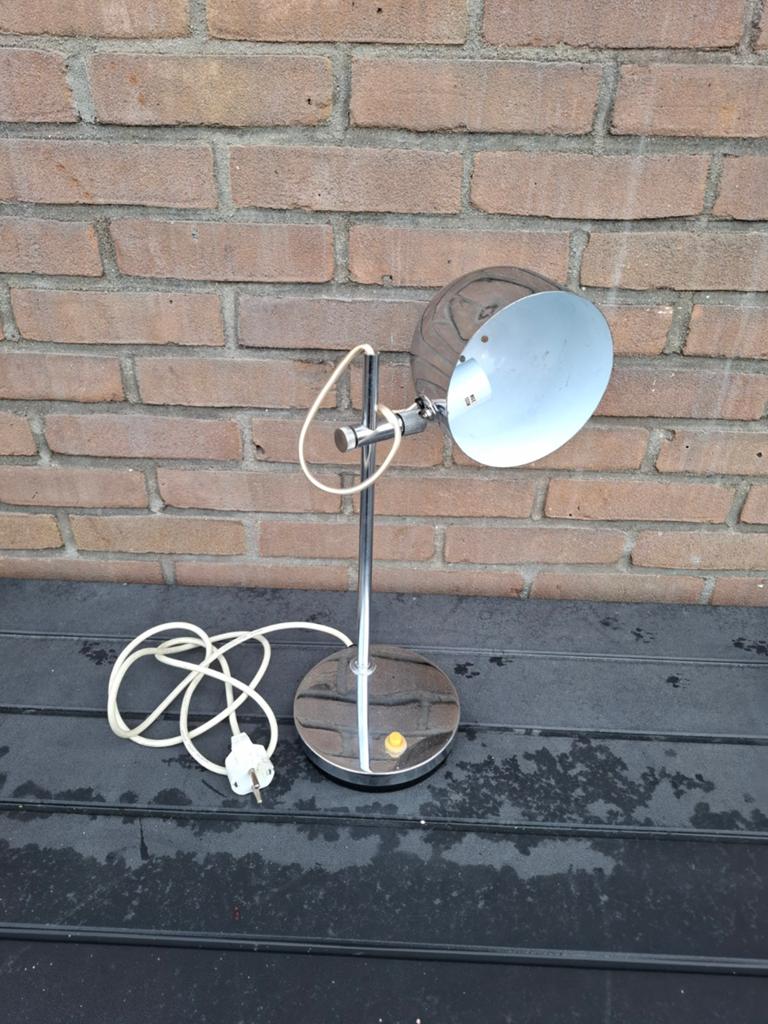 Tafel lamp eyeball vintage lamp, Ophalen of Verzenden, Minder dan 50 cm