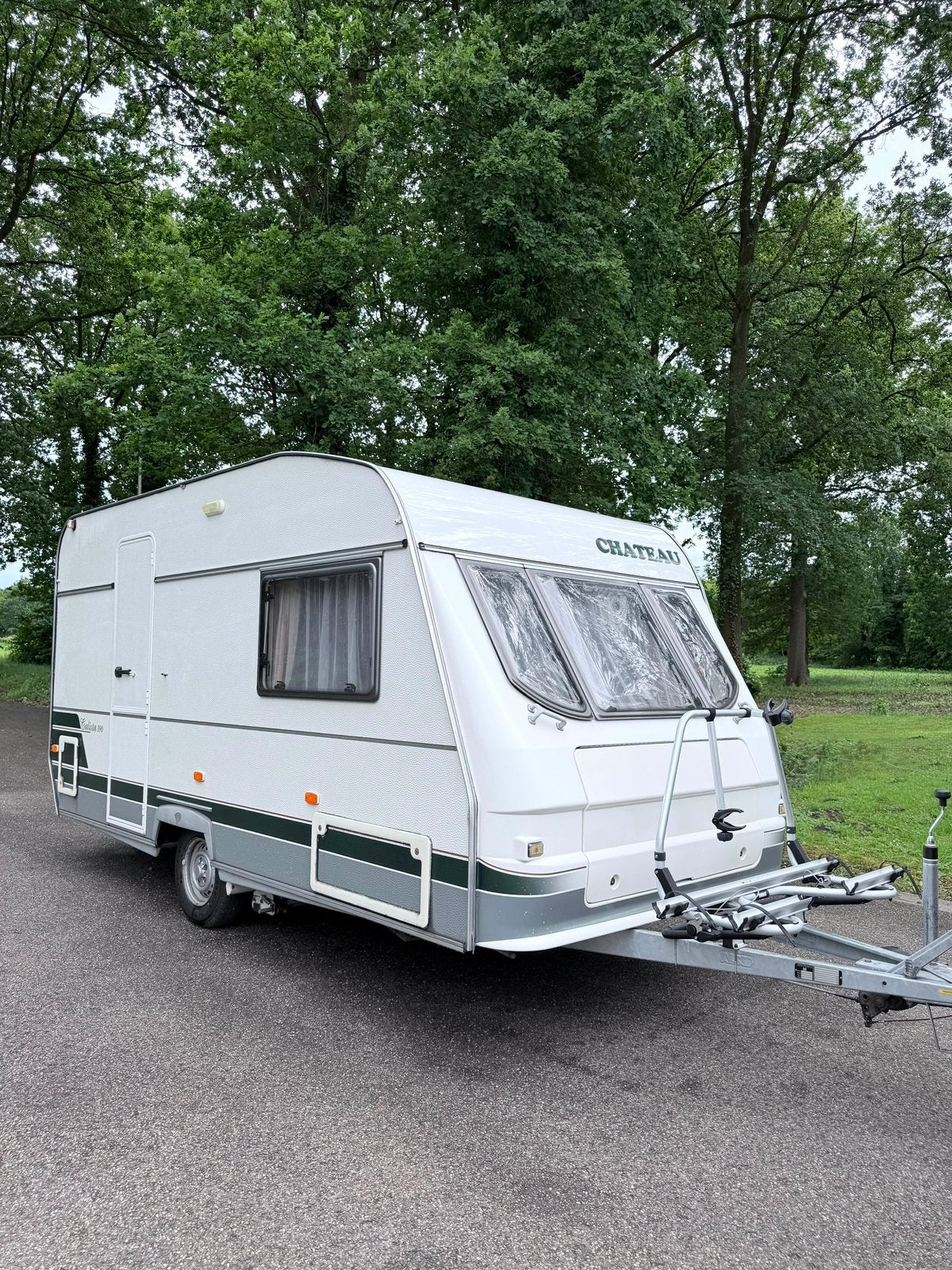 Nette Chateau Calista 390 uit 1998 te koop!, Chateau, Rondzit, Ringverwarming, Omvormbare zithoek