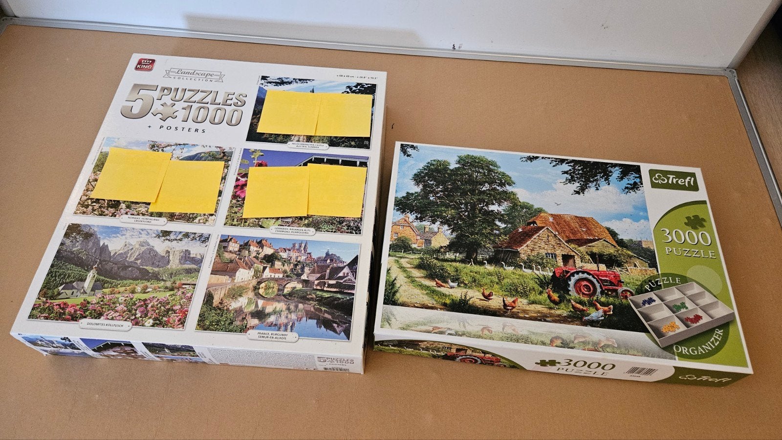 King Landscape Puzzel Collectie & Trefl 3000 Stukjes, Ophalen of Verzenden, Meer dan 1500 stukjes, Nieuw, Legpuzzel
