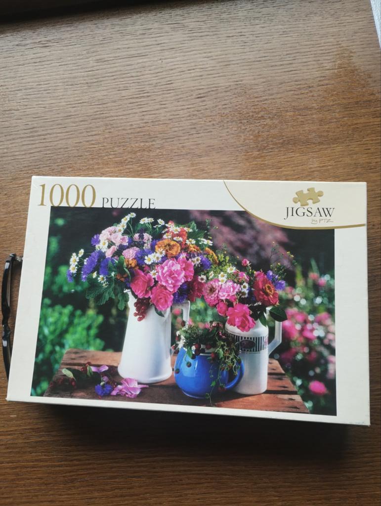 Jigsaw puzzel 1000 stukjes, Ophalen of Verzenden, 500 t/m 1500 stukjes, Zo goed als nieuw