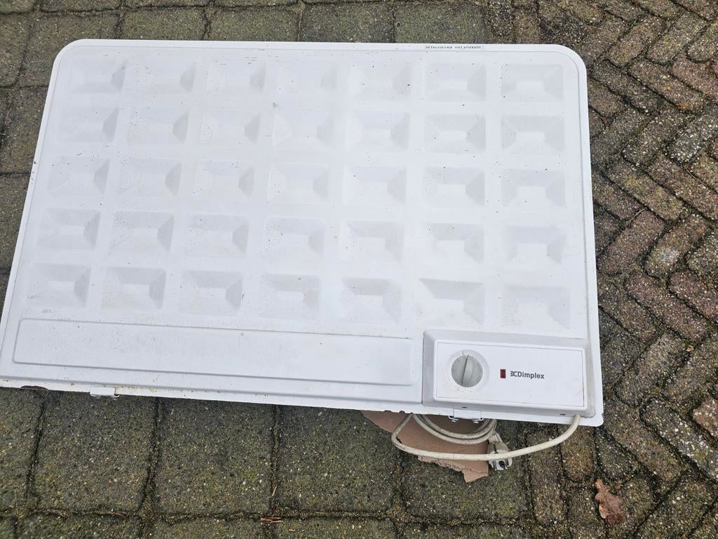 Elektrische Radiatorkachel Dimplex - Wit, Ophalen, Gebruikt, Overige soorten, Elektrisch