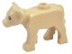 Lego Dieren Koe / Kalf Tan Calf with Black Eyes and White, Lego, Nieuw, Ophalen of Verzenden, Losse stenen