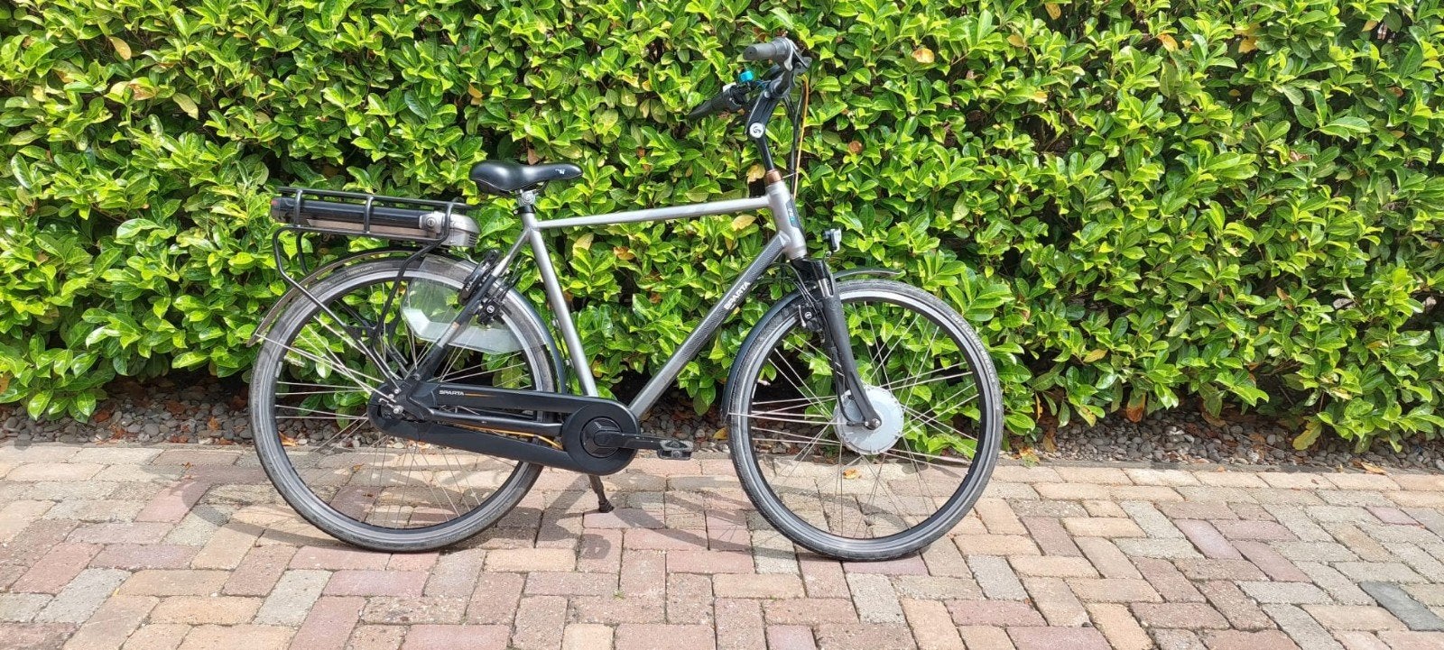 Sparta F8E Elektrische Herenfiets 28inch, Fietsen en Brommers, Elektrische fietsen, Ophalen, Sparta, Gebruikt, 59 cm of meer