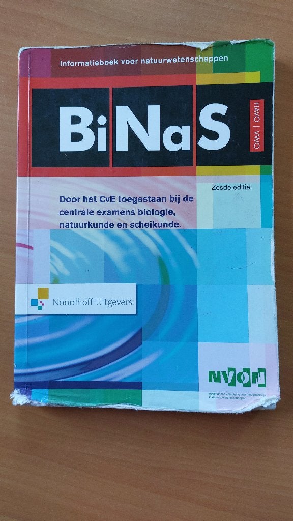BiNaS (HAVO/VWO), Ophalen of Verzenden, Gelezen, HAVO, Noordhoff Uitgevers