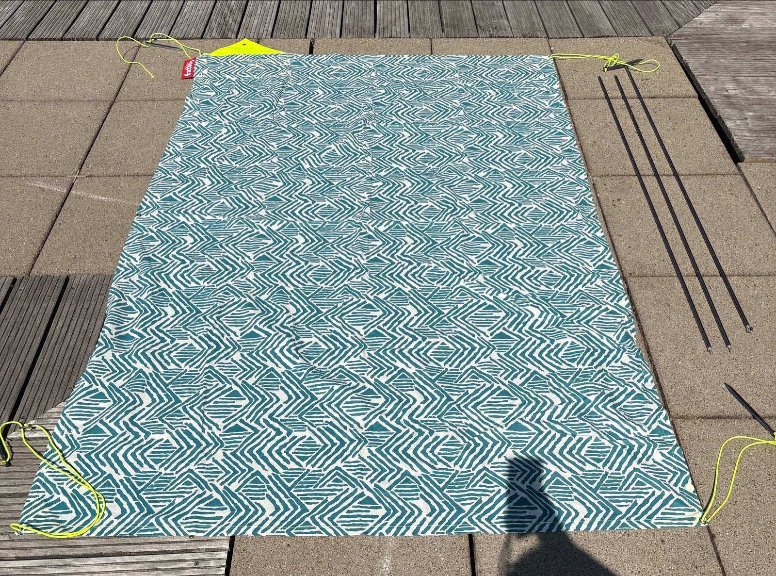 Fatboy Miasun strandtent / strand scherm- Lichtgewicht, Verstelbaar, Zo goed als nieuw, Strandparasol, 2 tot 3 meter