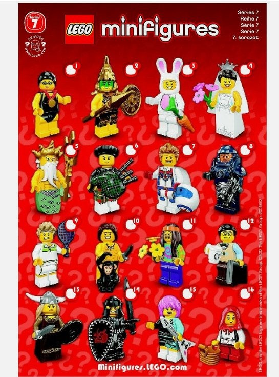 Diverse Lego Serie 7 minifiguren, serie 8831, Lego, Ophalen of Verzenden, Minifiguren serie, Minifiguur