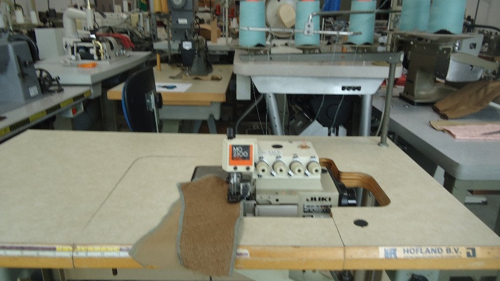 Industrie Lockmachine Juki  5 draads 2 naalds, Overige merken, Gebruikt, Ophalen of Verzenden, Naaimachine