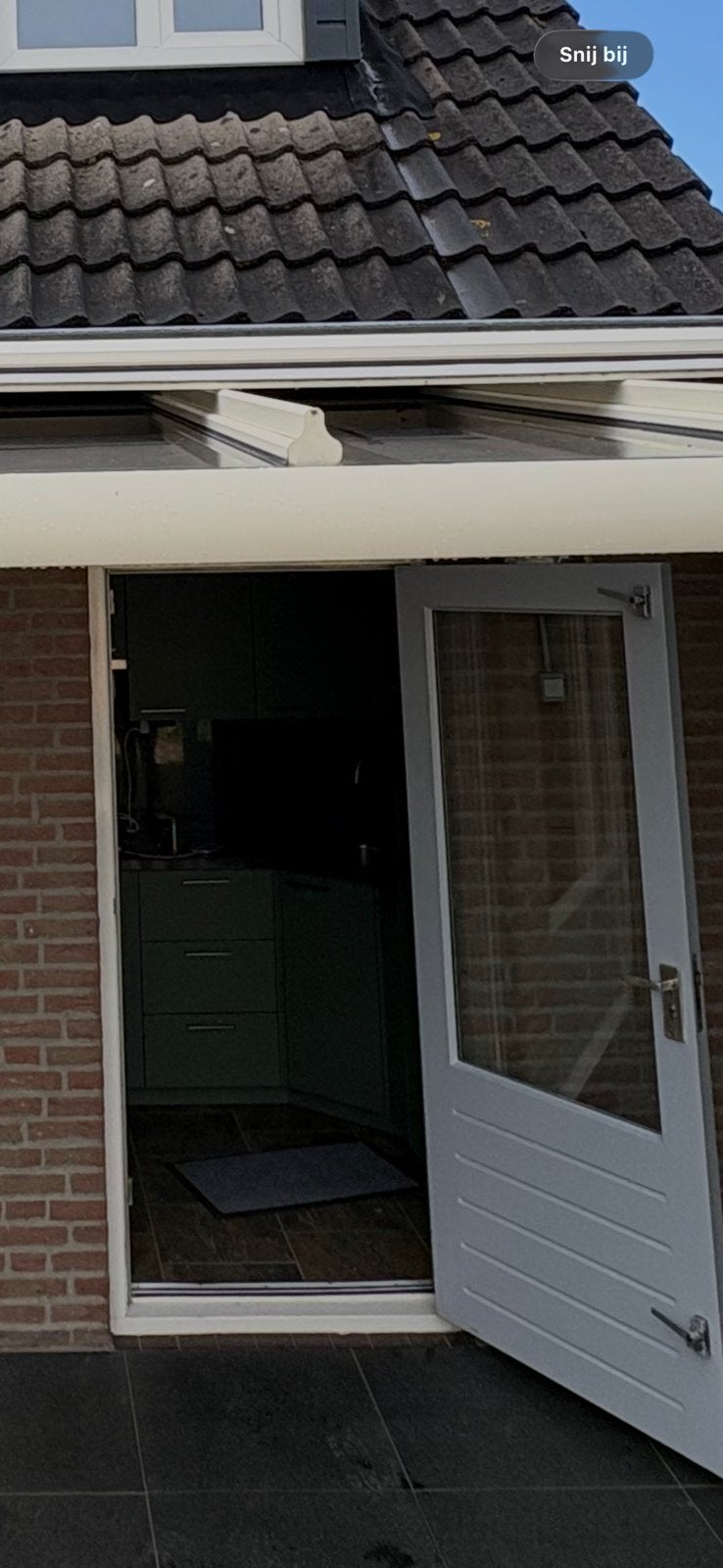Achter deur, Deurkozijn, Zo goed als nieuw, Hout, Ophalen