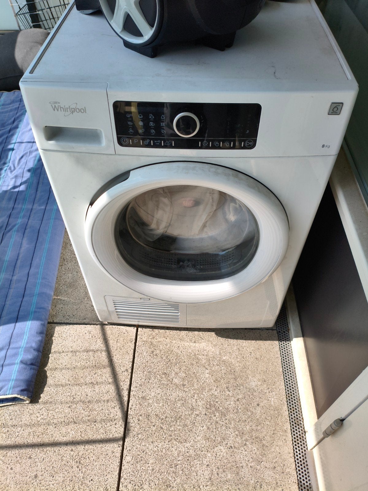 Whirlpool wasdroger - werkt niet goed, Ophalen of Verzenden