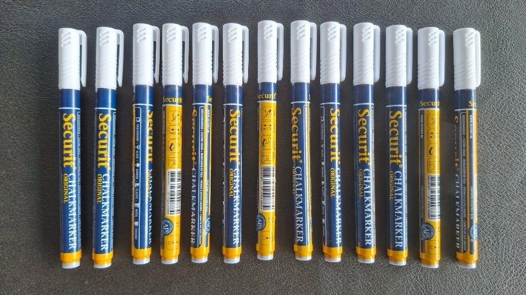 13x Securit Chalkmarker Original Krijtstiften NIEUW!, ., Overige typen, Nieuw, Ophalen of Verzenden