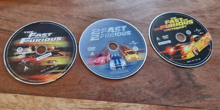 The Fast and the Furious DVD Collectie (3 films), Vanaf 12 jaar, Ophalen of Verzenden, Gebruikt, Actie