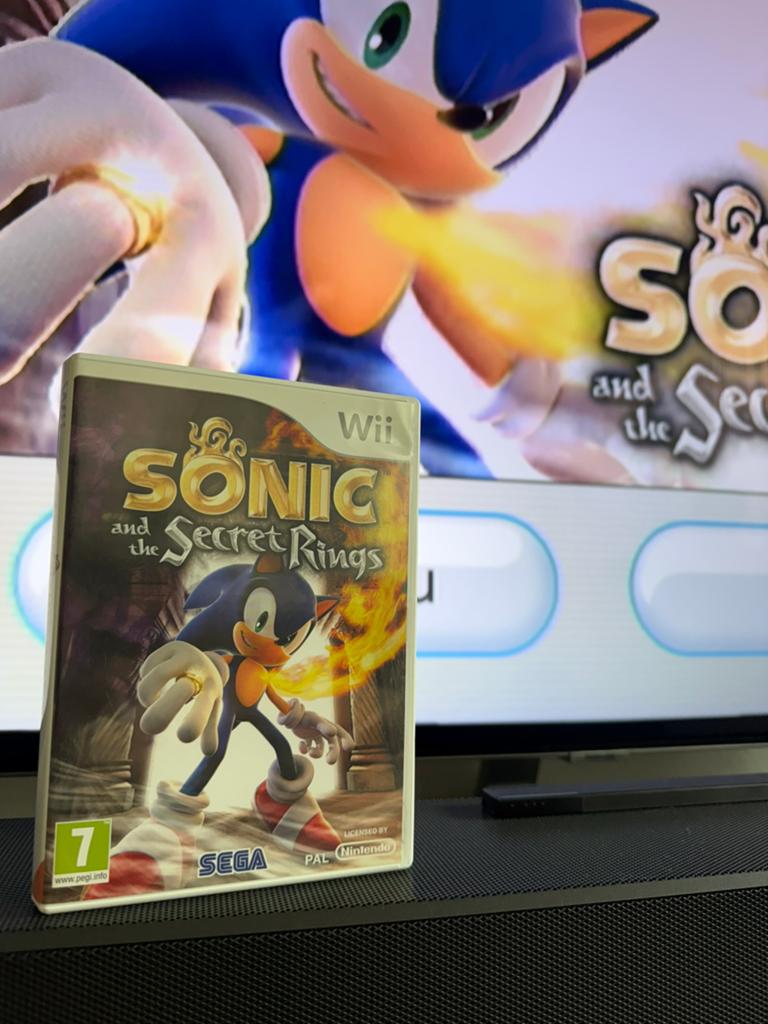 Game: Sonic and the secret rings Wii (Ruil voor mario game), Eén computer, Zo goed als nieuw, 3 spelers of meer, Vanaf 7 jaar