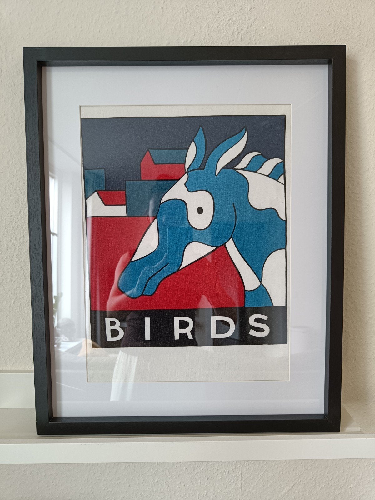 Ingelijst Parra 'Birds' shirt, Ophalen of Verzenden