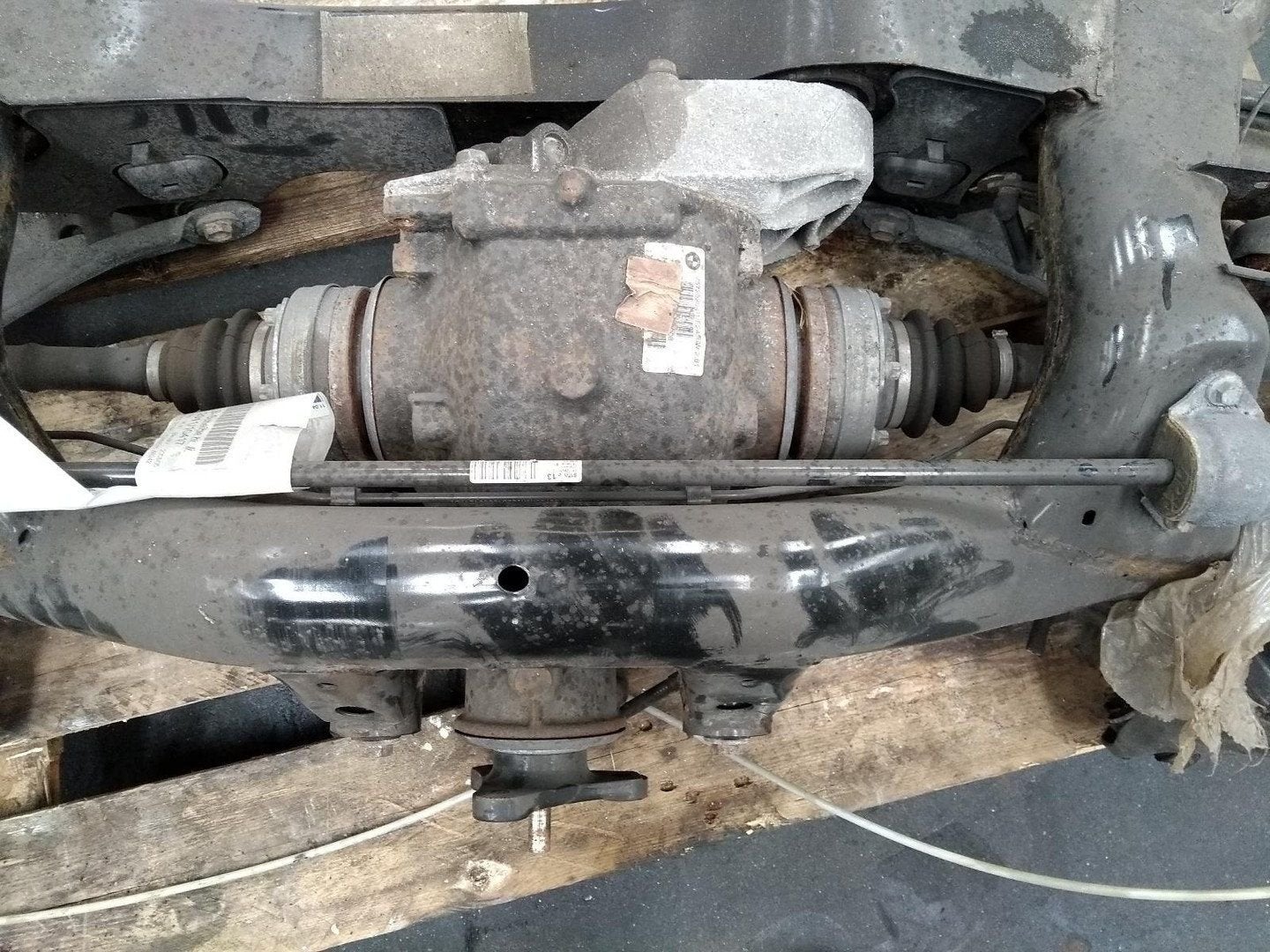 BMW 3 SERIES DIFFERENTIEEL / CARDAN 2008, Ophalen of Verzenden, Gebruikt, Stiba lid