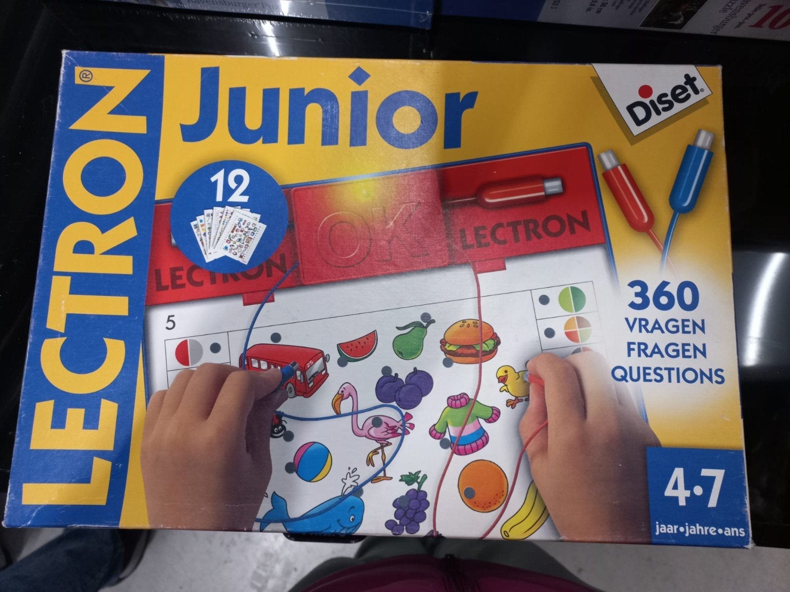 Lectron Junior - Educatief Spel voor Kinderen 4-7 jaar, Ophalen, Zo goed als nieuw, Puzzelen