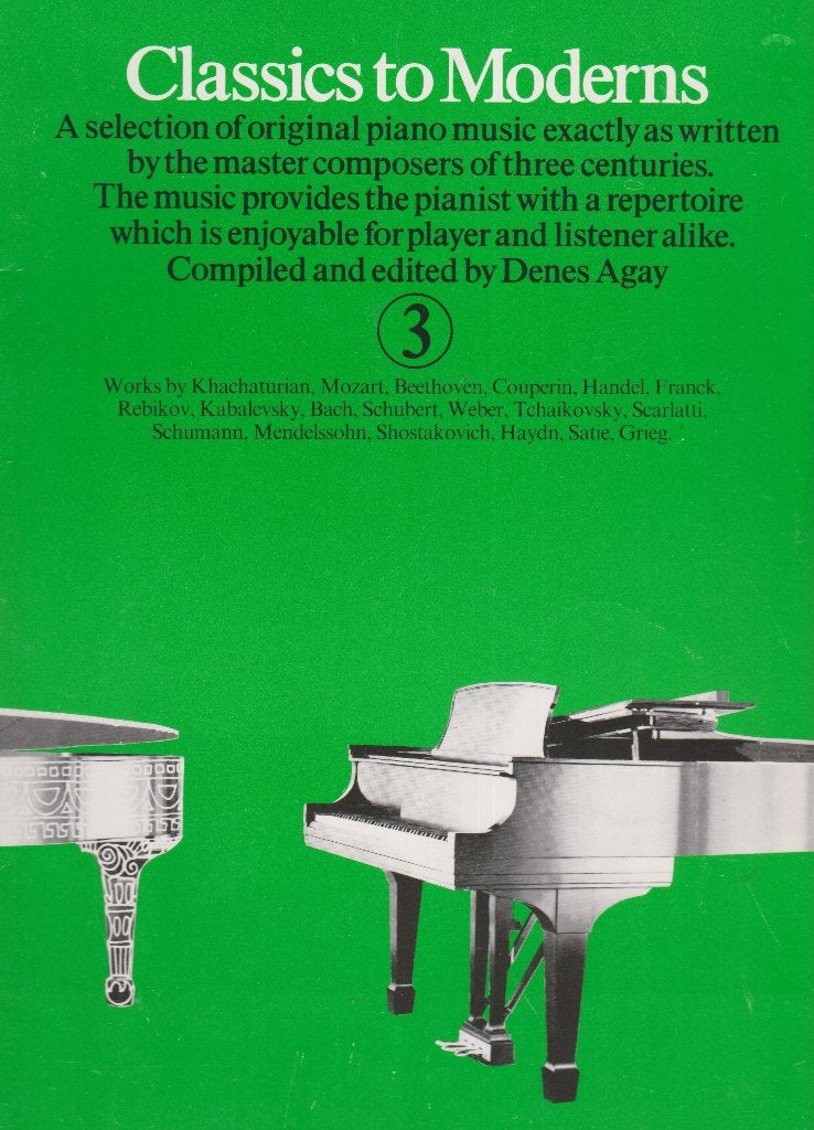 Denes Agay - Classics to Moderns- Deel 3, Gebruikt, Klassiek, Ophalen of Verzenden, Artiest of Componist