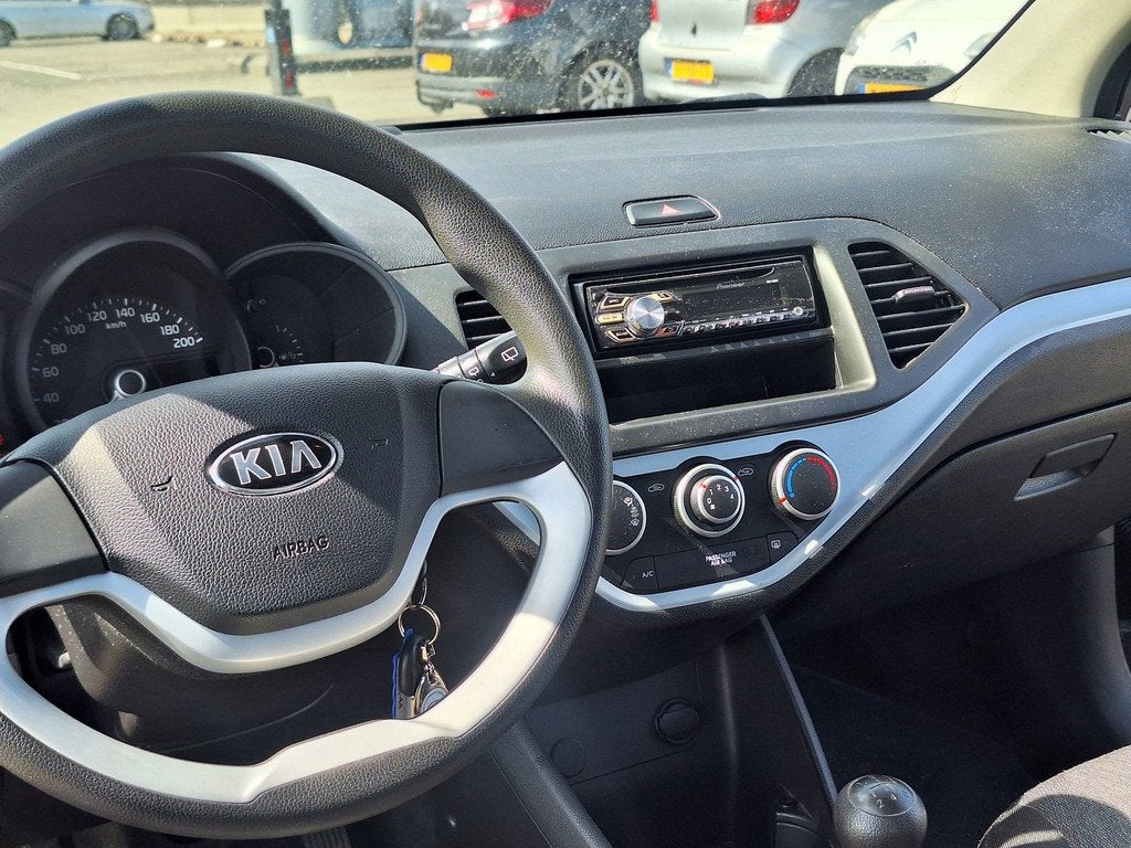 Kia Picanto €3850,-1.0 CVVT ISG Apk 12/2026 Airco Nap 5drs, Auto's, Kia, Voorwielaandrijving, Euro 5, Stof, Gebruikt