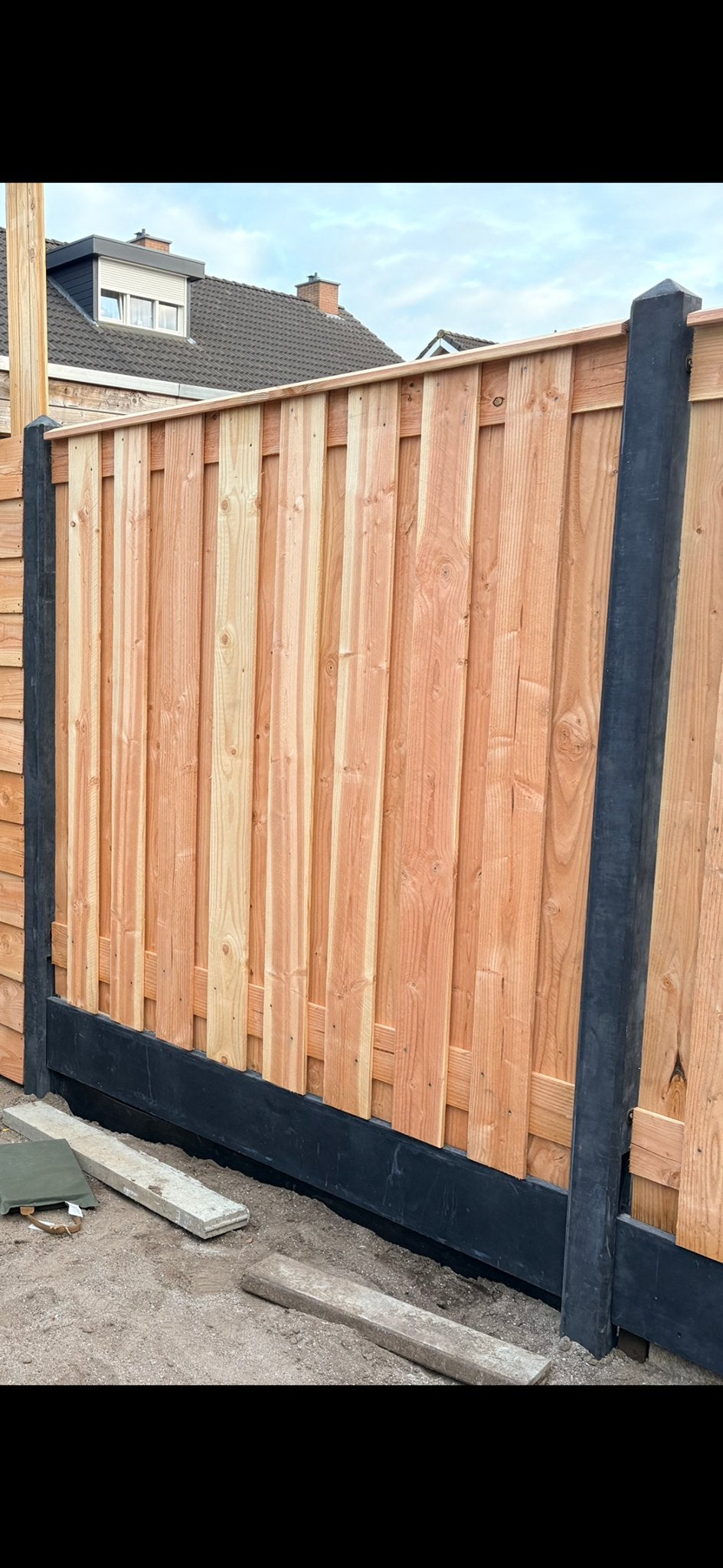 Douglas beton schutting deel, Ophalen, 1 tot 2 meter, Minder dan 3 meter, Nieuw